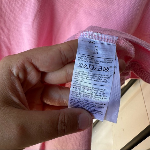 Old Navy Pink Collared Shirt / Size Mens XL - Picture 3 of 5